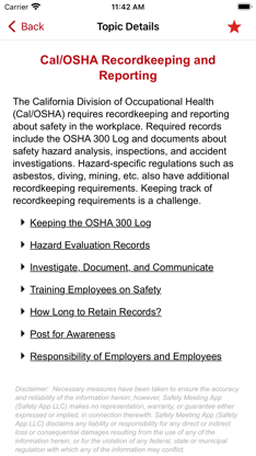 Safety Meeting App screenshot 4