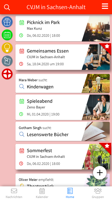 CVJM in Sachsen-Anhalt Screenshot