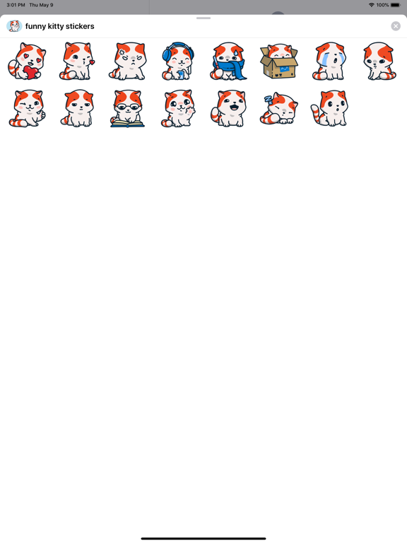 Screenshot #4 pour Cute cat emoji kitty stickers