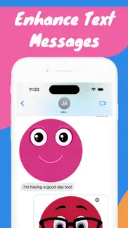 big emojis - funny stickers iphone screenshot 3