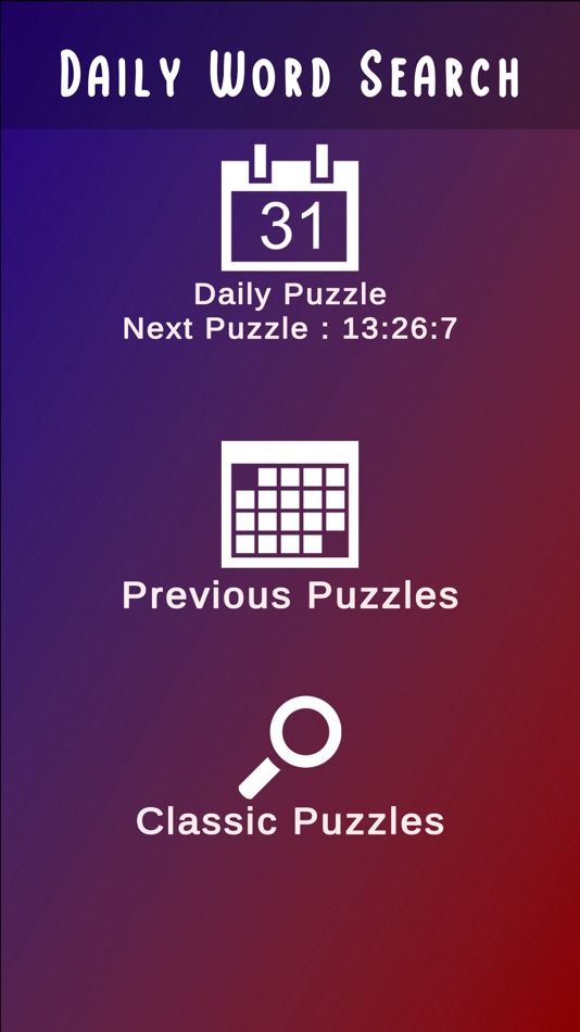 #3. Word Search Daily (iOS) 由: Six Foot Three Foot