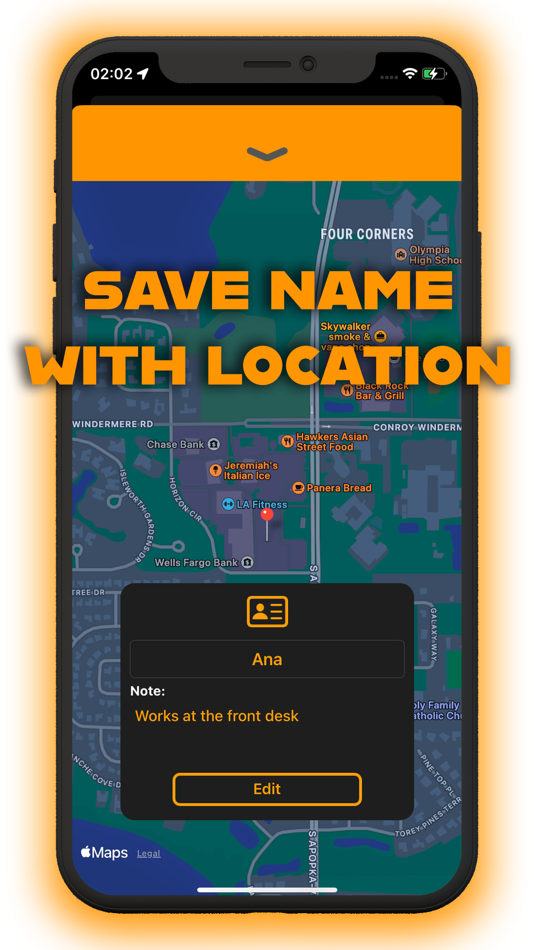 #1. NameNote (iOS) 由: Henrique Bersani