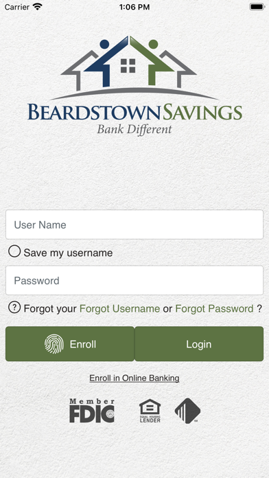 Beardstown Savings s.b. Screenshot