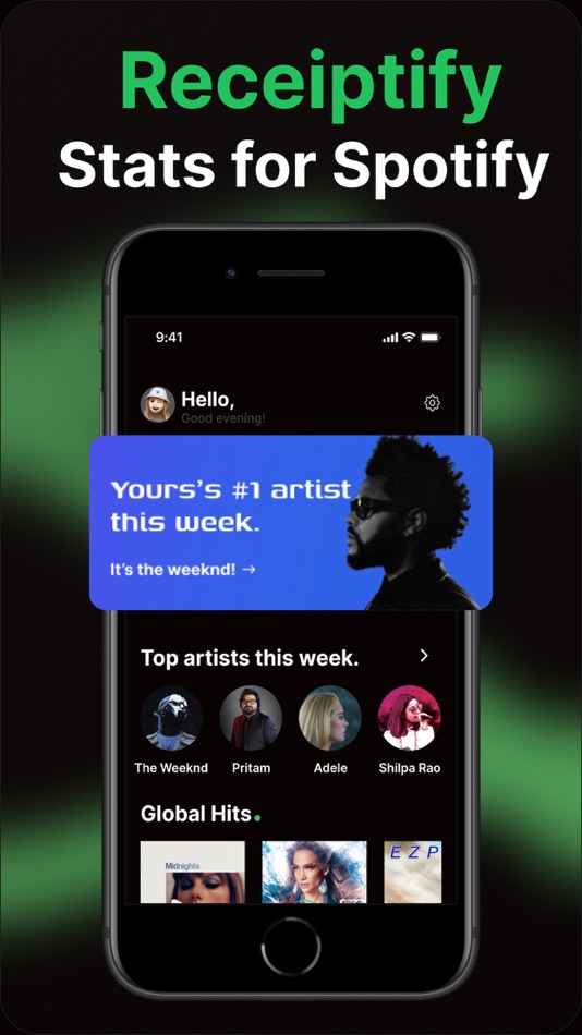 #1. Receiptify - Get Music Receipt (iOS) 由: AI Chat AI Assistant Ltd