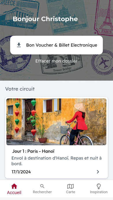 Nouvelles Frontières Screenshot