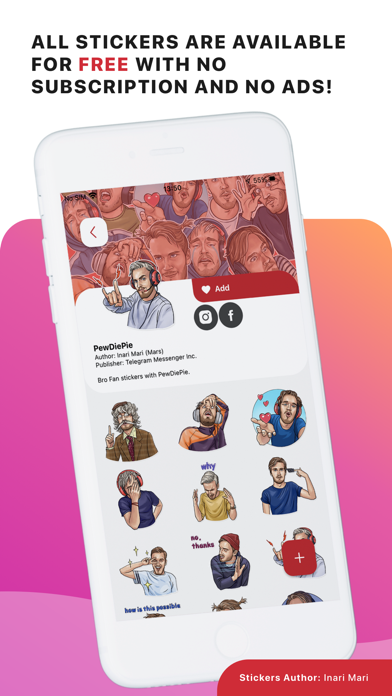 Screenshot #3 pour ARTLION: Sticker Maker & Hub