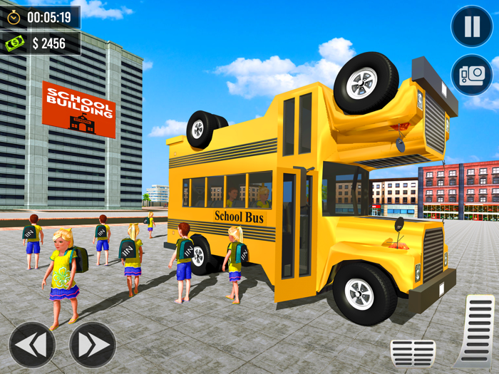 City School Coach Bus Drive 3D
