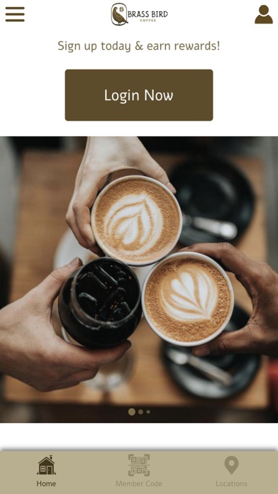 Brass Bird Coffee Screenshot