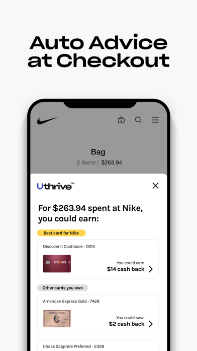 Uthrive: Rewards & Cashback Screenshot