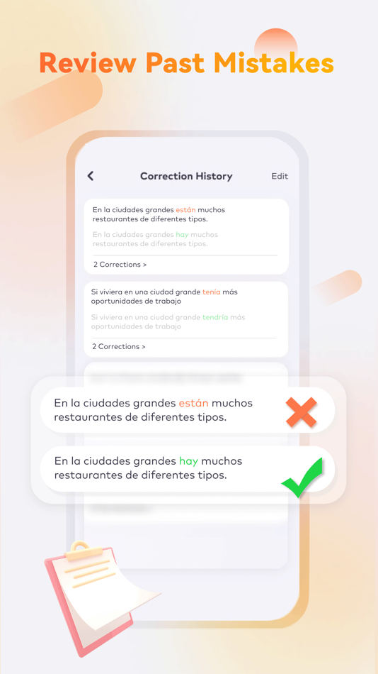 #4. AI Spanish Grammar Checker (iOS) โดย: HELLOTALK LIMITED