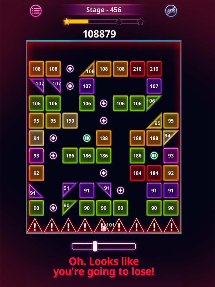 Brick Smasher Brick Ball Game