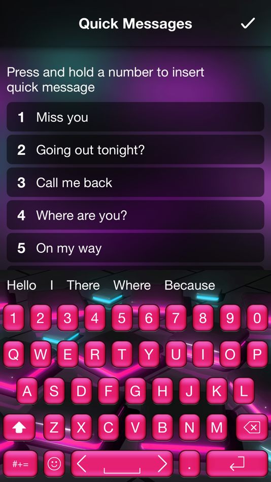 #4. Neon LED Keyboard (iOS) 게시자: Tamara Stankovic