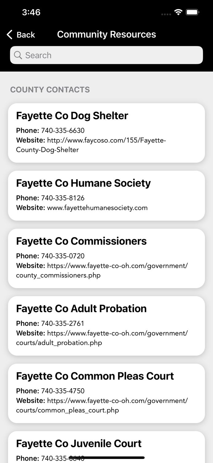 Fayette County Sheriff Ohio