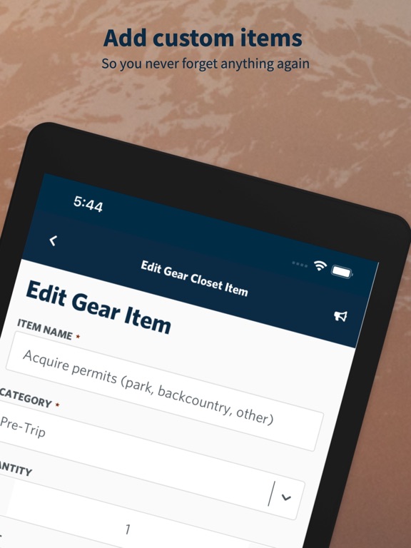 Packup - Trip Planning iPad screenshot 4 - Travel app
