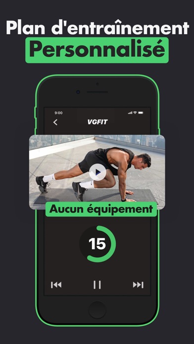 Screenshot #2 pour VGFIT: All-in-one Fitness