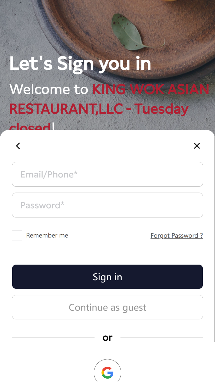 King Wok Asian