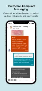 Hypercare-Messaging & On-Call screenshot #1 for iPhone