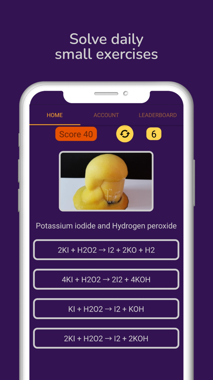 Chemistry Experiments Quiz