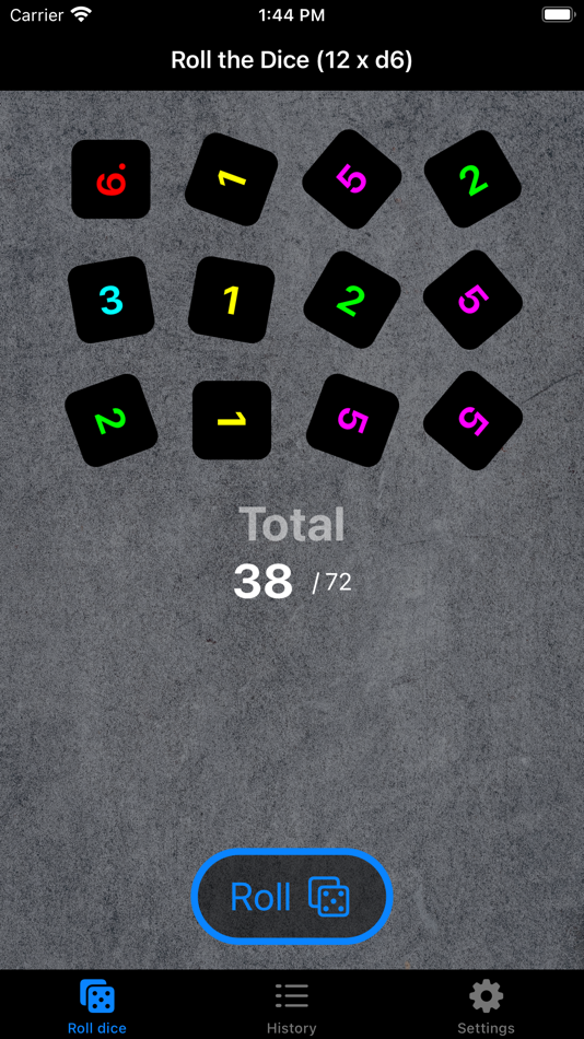 #1. Roll the Dice!!! (iOS) 由: Lene Jessen