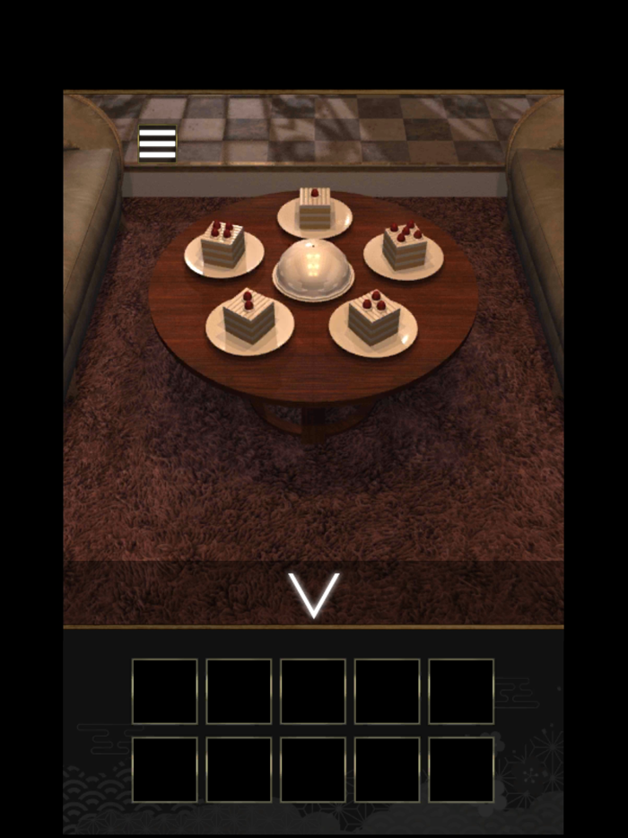 脱出ゲーム お菓子だらけの部屋からの脱出