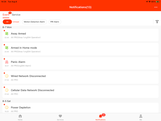 SGA Home Security iPad screenshot 5 - Business app