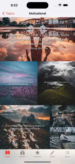 Game screenshot Motivational Quotes + mod apk