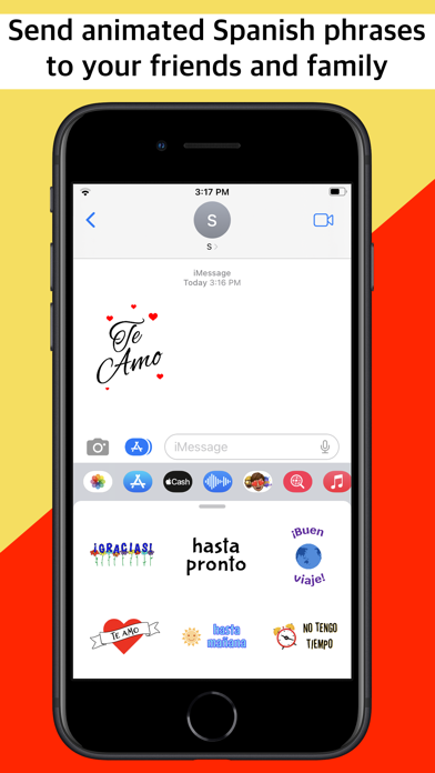 Spanish-English Stickers Screenshot