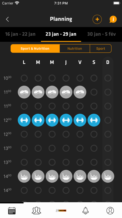 Julie Coaching Screenshot