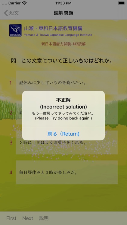 JPN3 読解問題集 screenshot-5