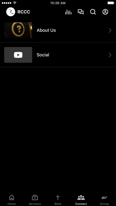 Rock Creek Christian Center Screenshot