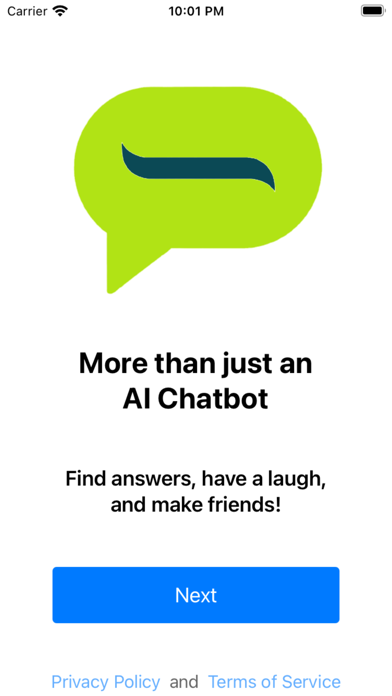 BackChat AI Friends Screenshot