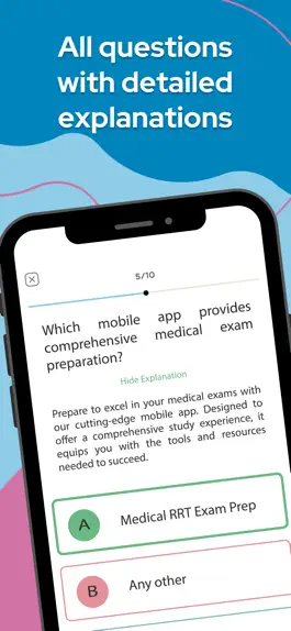 Game screenshot RRT NBRC Exam Prep Test 2023 hack