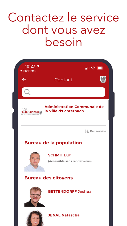 #4. Echternach (iOS) 由: Administration Communale de la Ville d'Echternach
