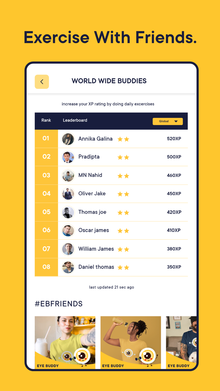 EyeBuddy – Eye Exercise and Exam