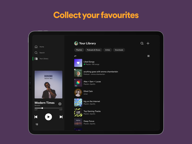 ‎Spotify - Music and Podcasts Screenshot