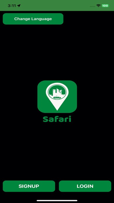 Safari Driver Screenshot