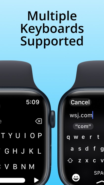 Watch Browser with Keyboard