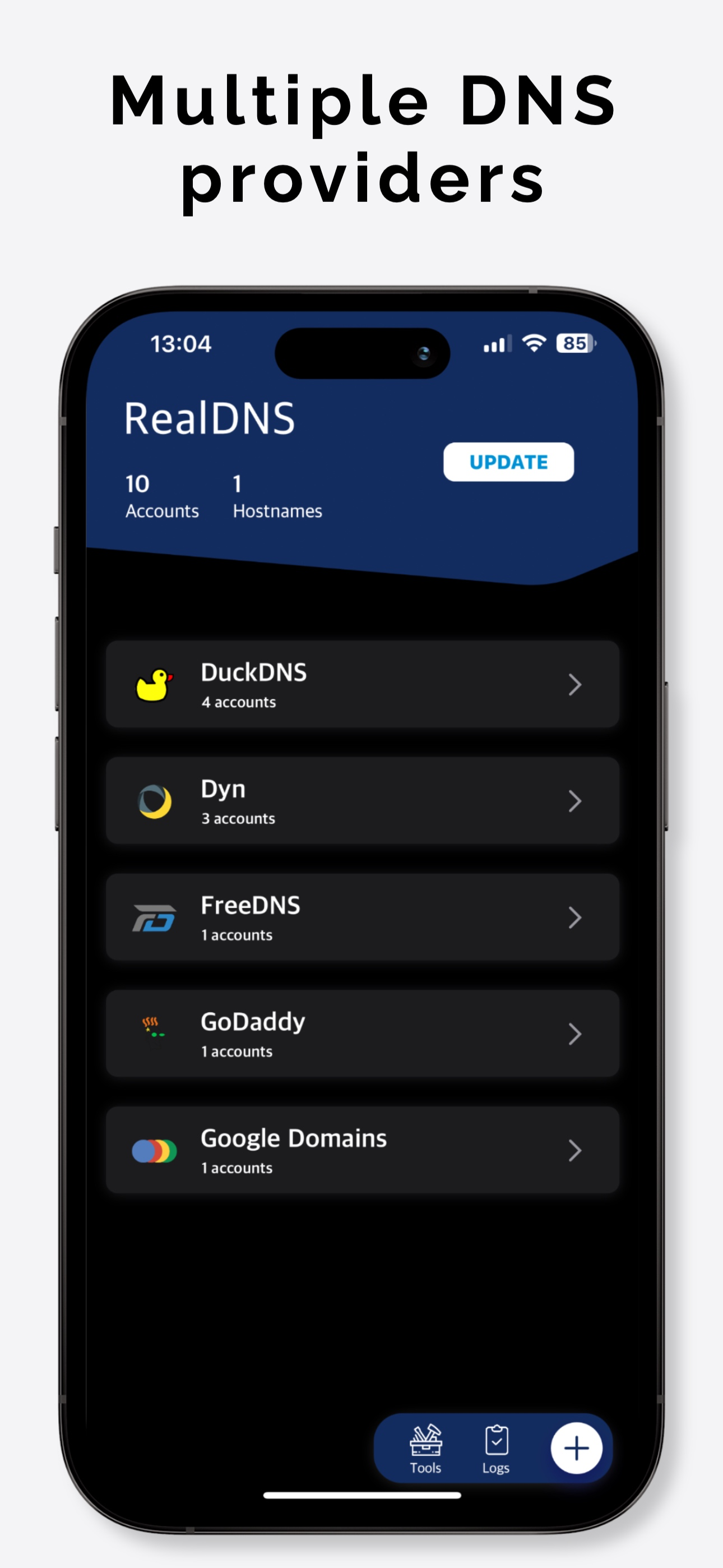 RealDNS - Dynamic DNS