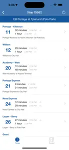 Winnipeg Transit (Bus Live RT) screenshot #1 for iPhone