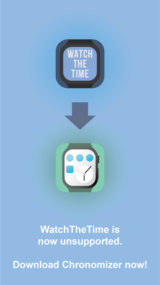 #1. WatchTheTime: Custom Watchface (iOS) 由: Adam Dama