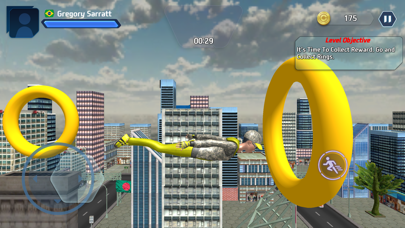 Flying hero city rescue mision Screenshot