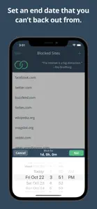 Liberate - Website Blocker screenshot #3 for iPhone