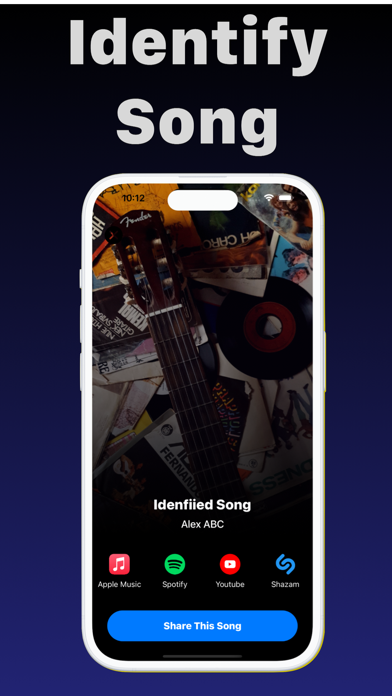 Music finder song identifier Screenshot