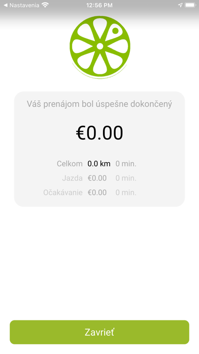 LimeJet Car Screenshot