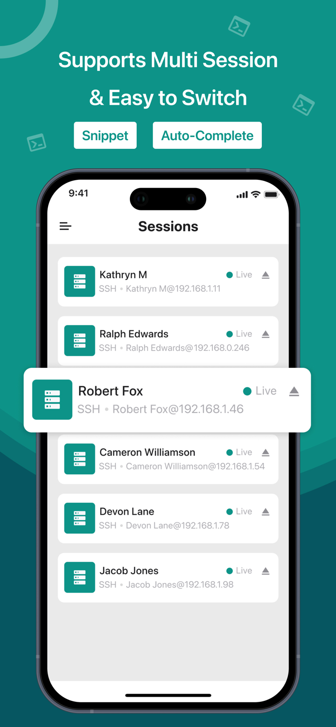 SSH Client - Terminal Telnet