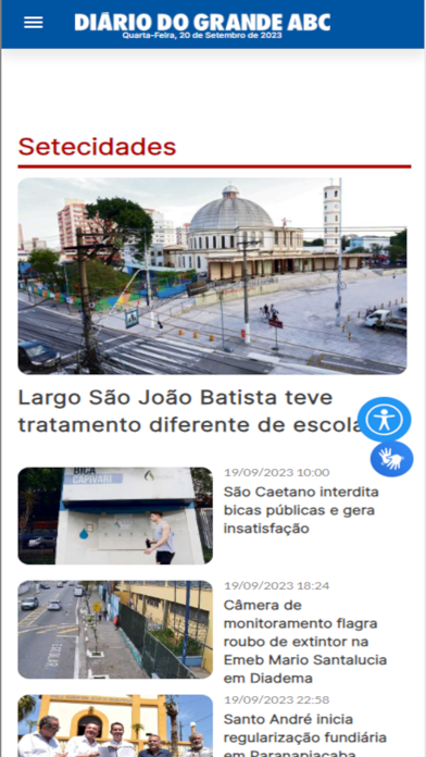 Diário do Grande ABC - Web Screenshot