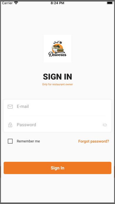 JJ's for Restaurants Screenshot
