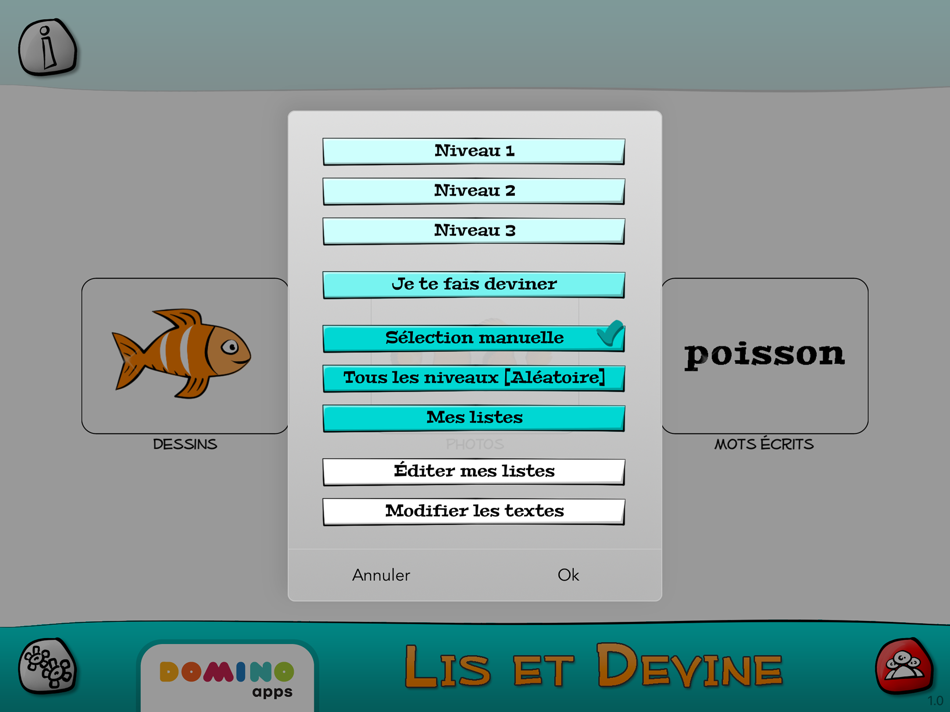#7. Lis et Devine (iOS) Podle: Domino (apps)