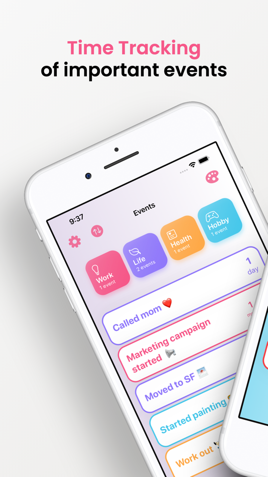 #1. Days Since - Track Memories (iOS) 由: Good Snooze