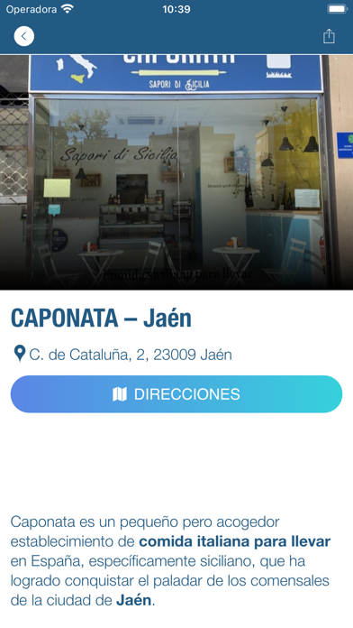 Caponata - Comida italiana Screenshot